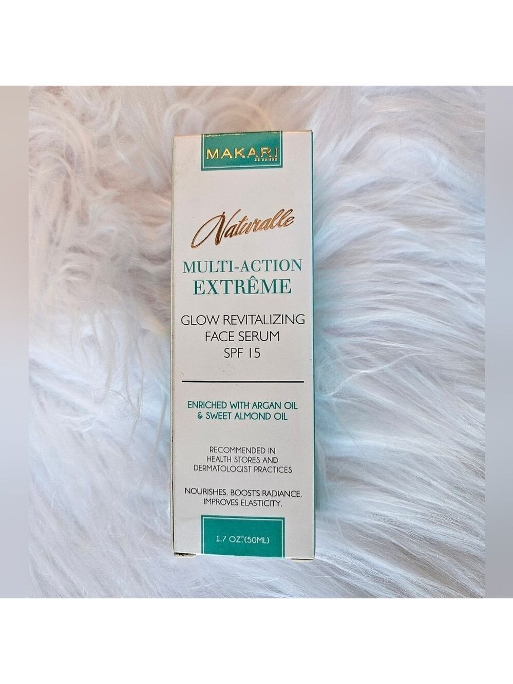 Makari Naturalle Multi-Action Extreme Glow Revitalizing Face Serum SPF 15 New